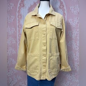 Yellow Utility Jacket | Size M